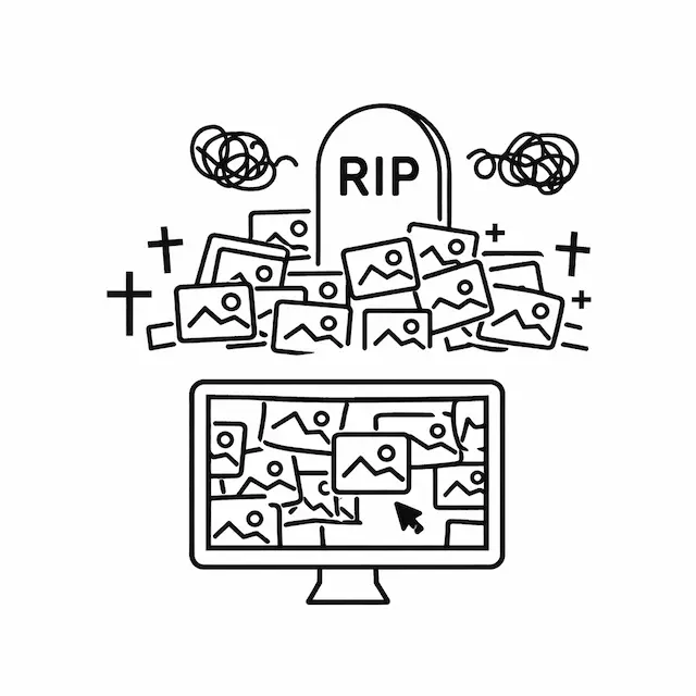 The Desktop becomes a graveyard icons